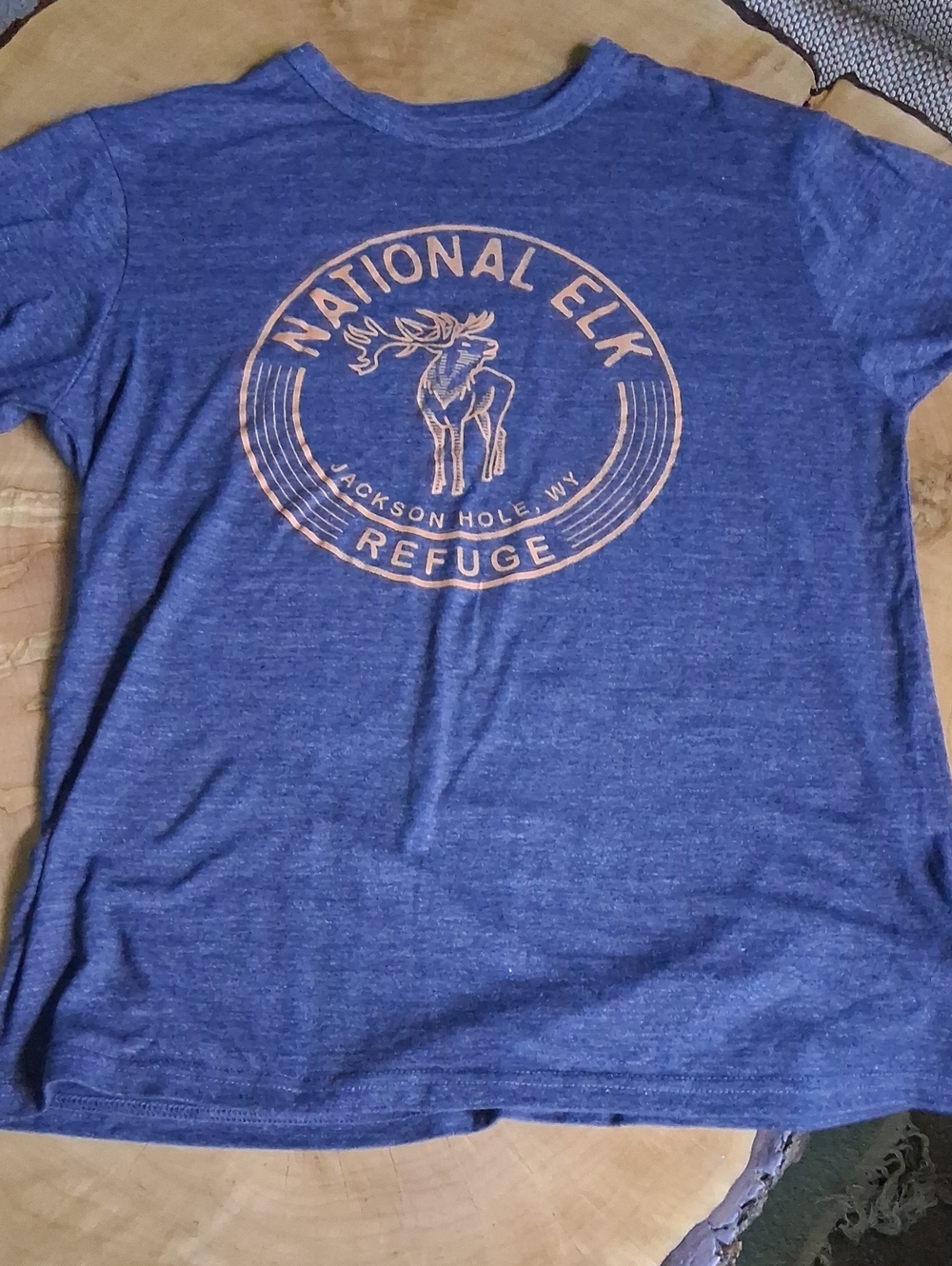 🦌National Elk Refuge Blue Short-Sleeve Tee
